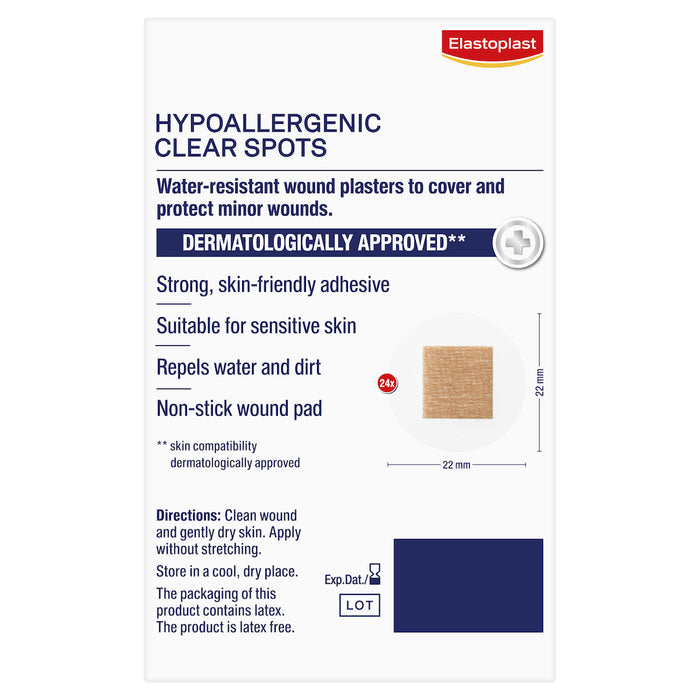 Elastoplast Trans Hypoallergenic Spots 24