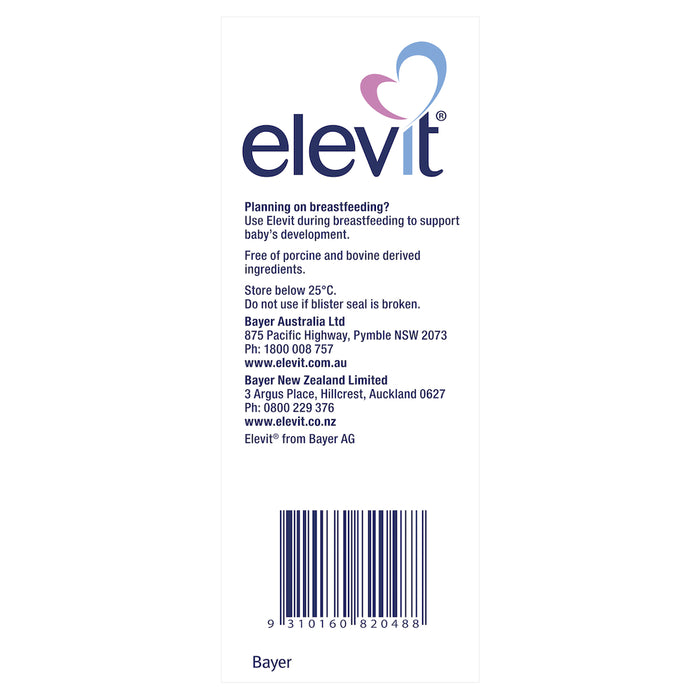 Elevit Tablets 100