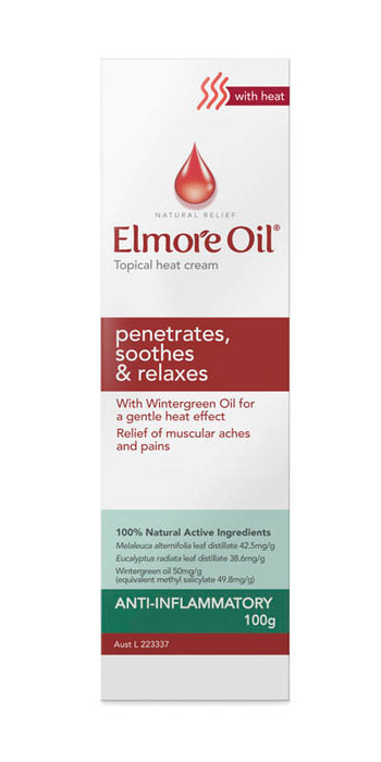 Elmore Oil Muscle Heat Cream 100g