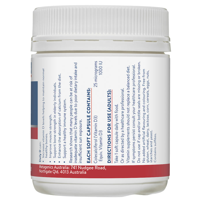 Ethical Nutrients Daily D 270 Capsules