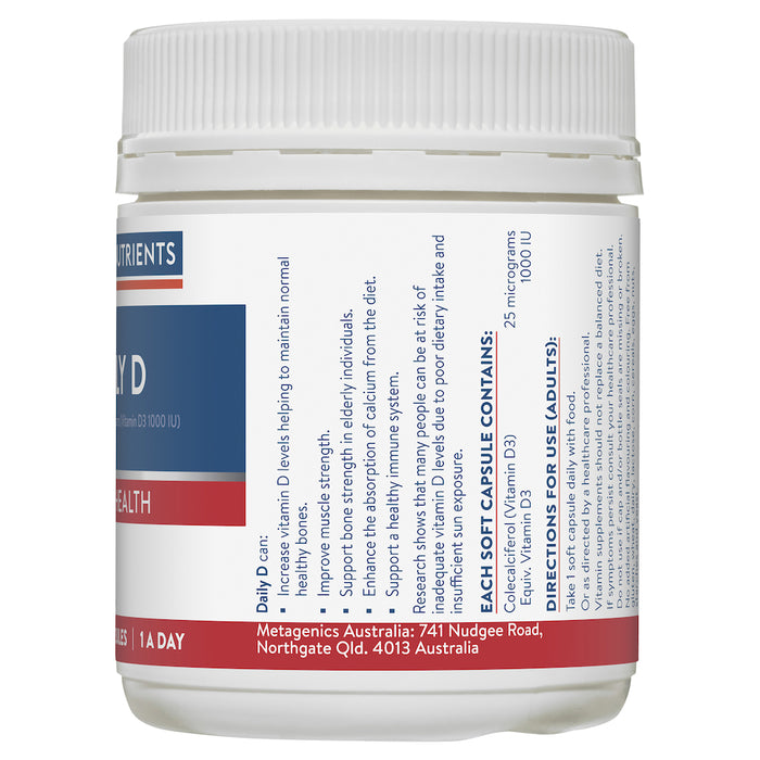 Ethical Nutrients Daily D 270 Capsules