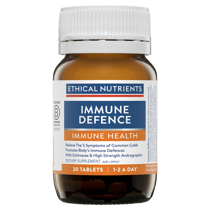 Ethical Nutrients Immune Defence 30 Tablets