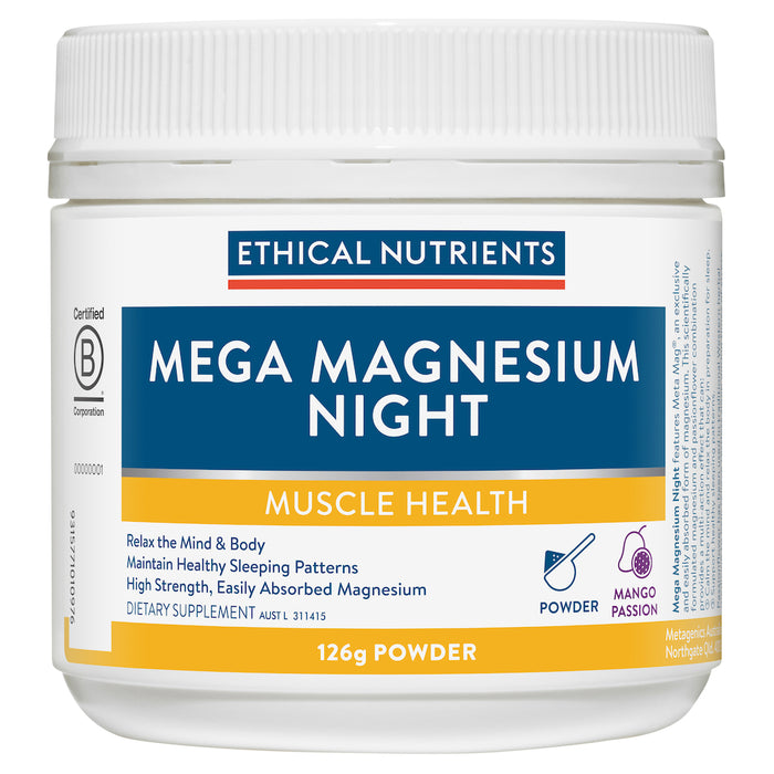 Ethical Nutrients Mega Magnesium Powder 126g