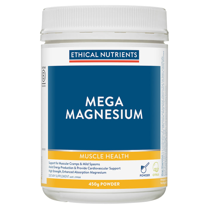 Ethical Nutrients Mega Magnesium Powder 450g