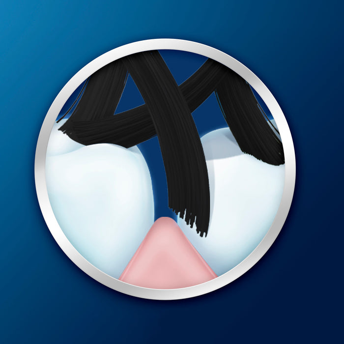 Oral B  Toothbrush Cross Action Whitening Charcoal Manual 1Pk