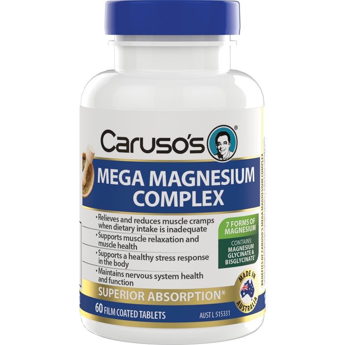 Caruso's Mega Complex Magnesium Tablets 60