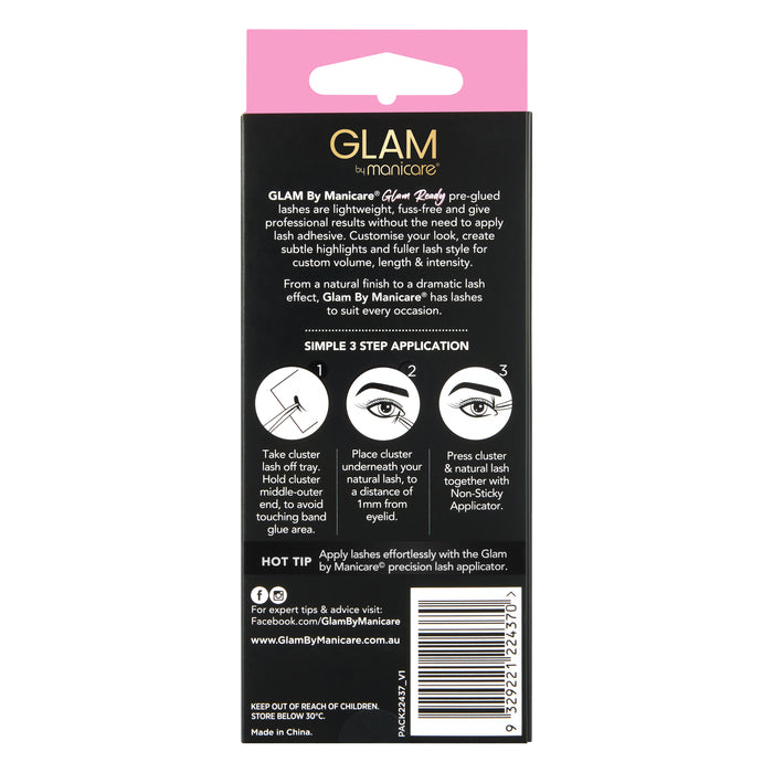 Glam By Manicare Jolene Cluster Lashes