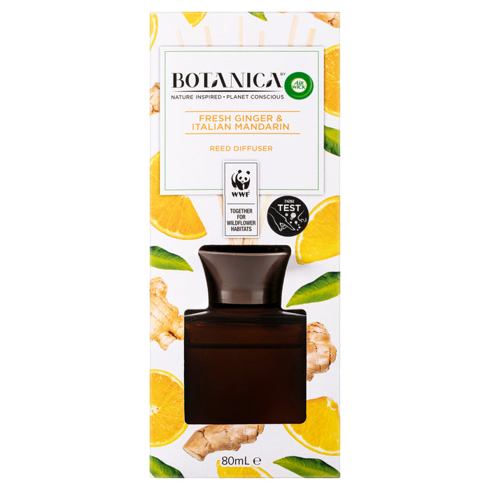 Air Wick Reed Diffuser Botanica Ginger And Italian Mandarin 80ml