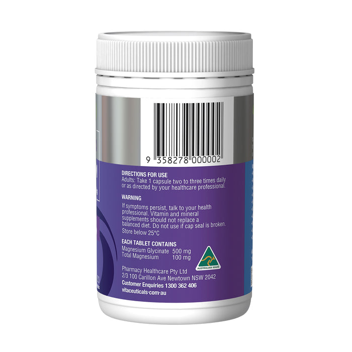 Vitaceuticals Magzorb Magnesium Glycinate 100 Capsules