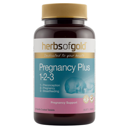 Herbs Of Gold Pregnancy Plus 1-2-3 60 Tablets