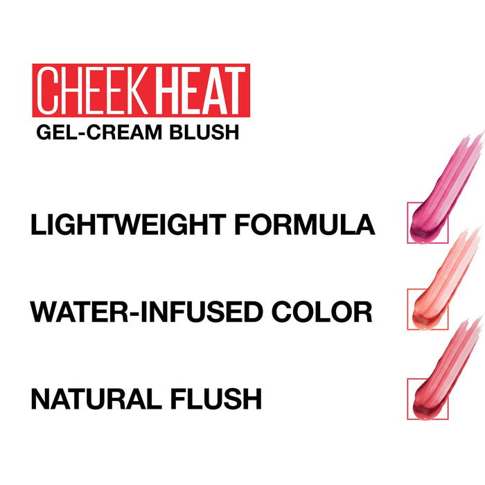 Maybelline Cheek Heat Blush Pink Scorch