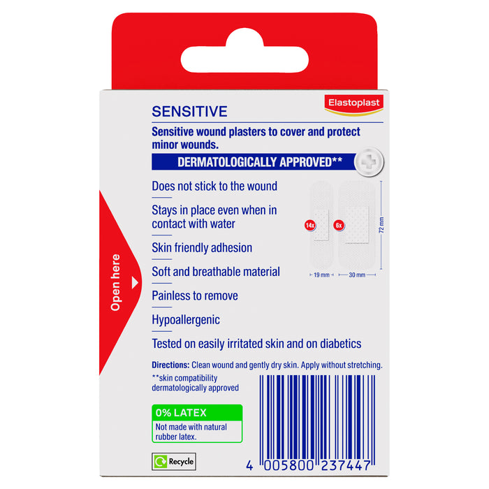 Elastoplast Sensitive Strips Assorted 20.