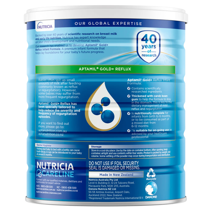 Aptamil Gold Plus Reflux 900g