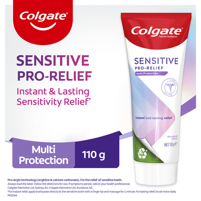 Colgate Toothpaste Sensitive Pro Relief Multi Protect 110g
