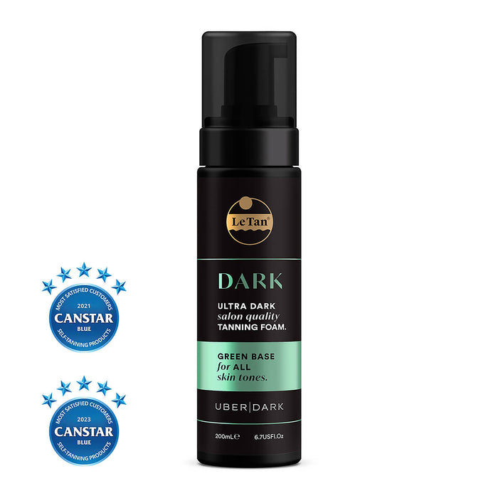 Le Tan Uber Dark Foam Green Base 200ml
