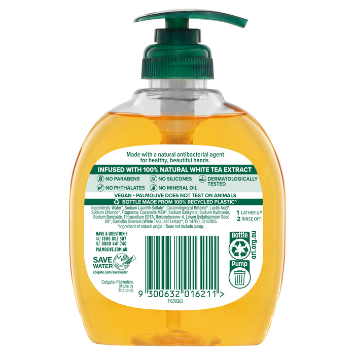 Palmolive Naturals Liquid Hand Wash Antibacterial White Tea 250ml.