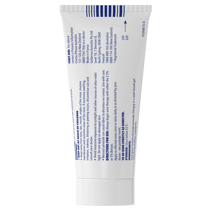 Benzac AC 2.5% Gel 60g