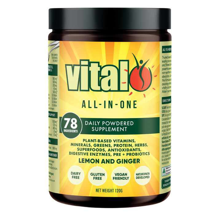 Vital All In One (Lemon & Ginger) 120g
