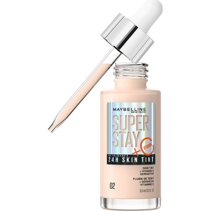 Maybelline Superstay Glow Skin Tint Foundation 02