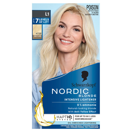 Scwarzkopf Nordic Blonde Intensive Lightner L1.