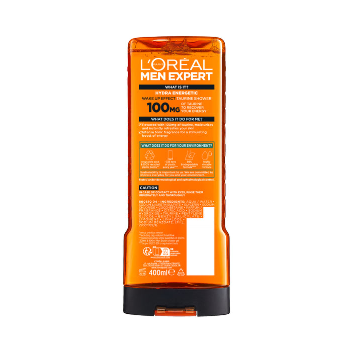 L'Oreal Men Expert Hydra Energetic Shower Gel 400ml