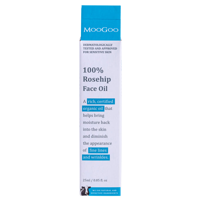 MooGoo 100% Rosehip Face Oil 25ML.