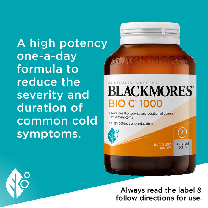 Blackmores Bio C 1000mg 150 Tablets