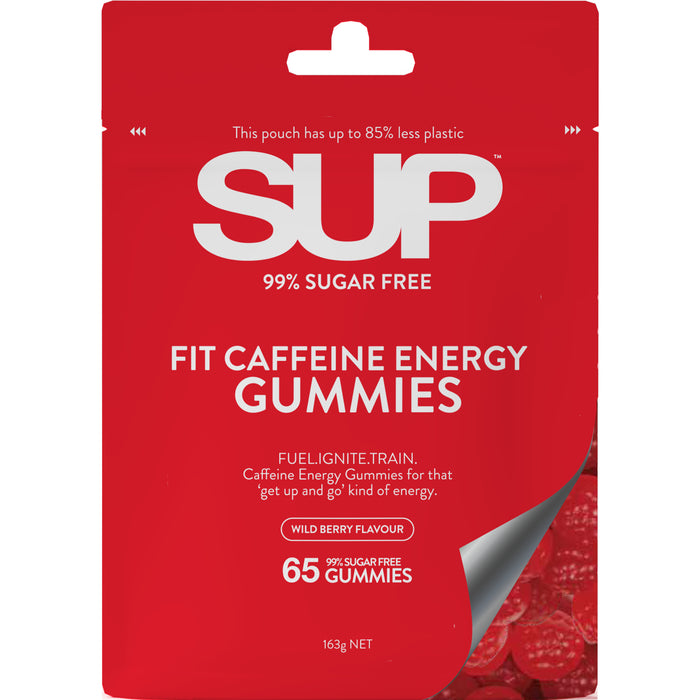 SUP Fit Caffeine Energy 65 Gummies.