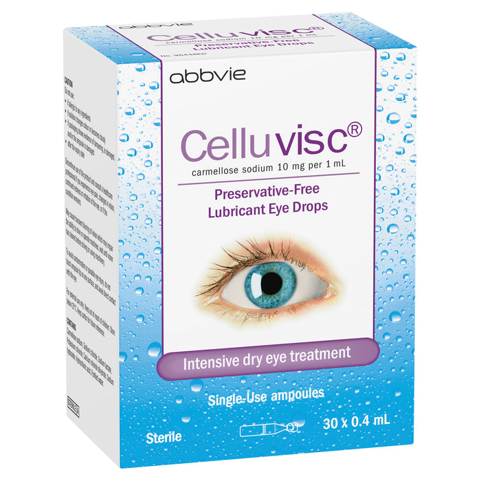 Celluvisc Eye Drops 0.4ml x 30