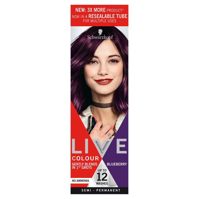 Schwarzkopf Live Colour Blueberry 75mL