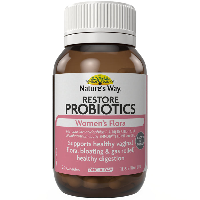 Nature's Way Restore Probiotics Women's Flora 30Capsules
