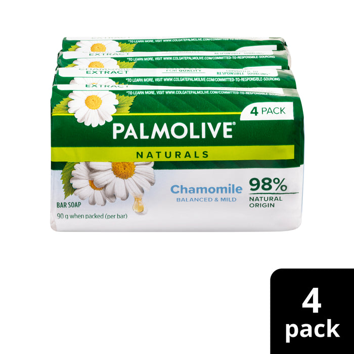 Palmolive Soap White 90g x 4 Pack