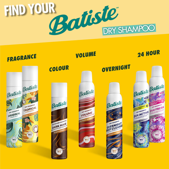 Batiste Tropical Dry Shampoo 350ml.
