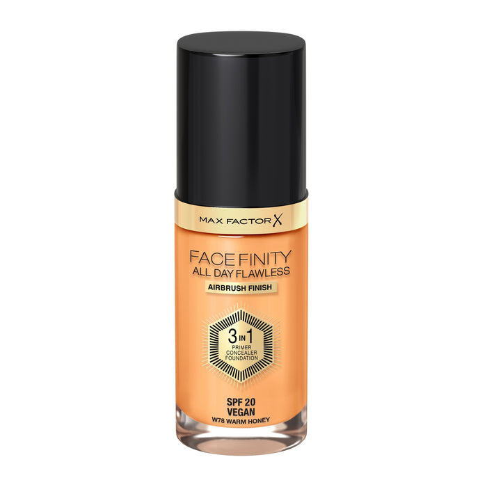 Max Factor Facefinity Age Defy Foundation 78 Warm Honey