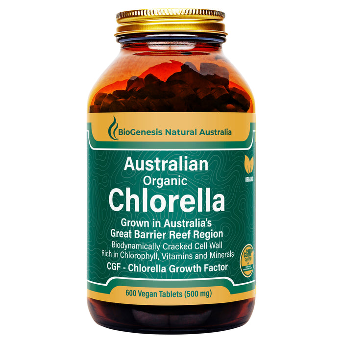 BioGenesis Australian Organic Chlorella 600 Tablets