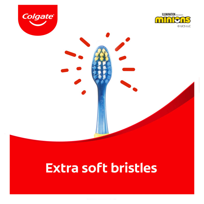 Colgate Toothbrush Youth Minion Soft 2 Pack