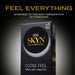 Ansell Lifestyles Condoms Skyn Close Feel Ultra Soft Latex Free 10 Pack.