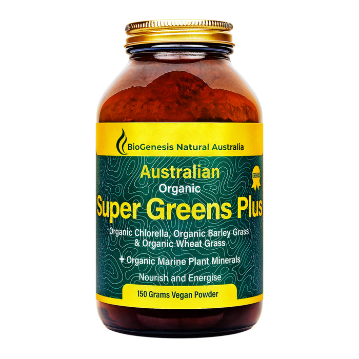 BioGenesis Australian Organic Super Greens Plus Powder 150g