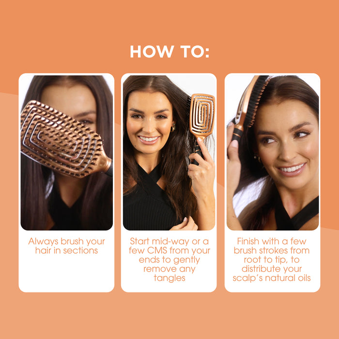 Lady Jayne PRO Detangling Paddle Brush
