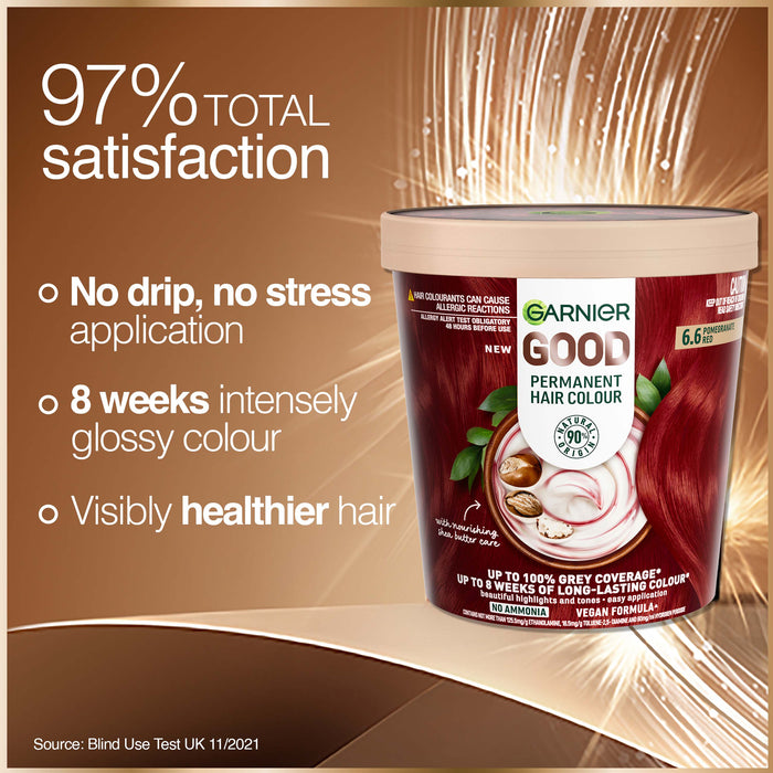 Garnier Good Hair Colour 6.6 Pomegranate Red