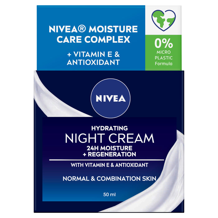 Nivea Daily Essentials Regenerating Normal Skin/Combination Skin Night Cream 50ml.