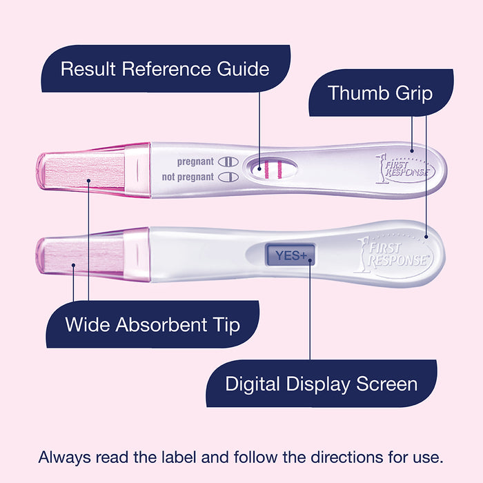 First Response Test and Reassure 2 Instream Plus 1 Digital Pregnancy Test Pack