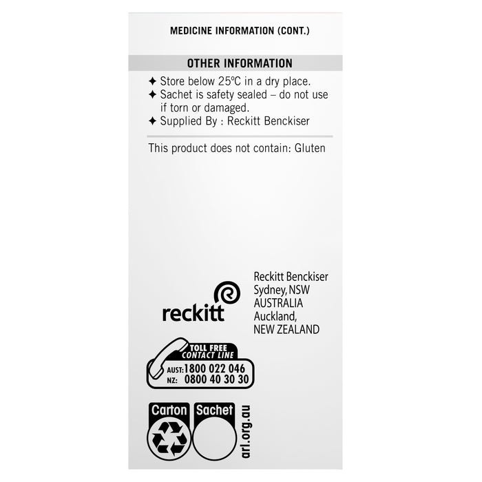 Lemsip Sachets Max Honey & Ginger 10 Sachets