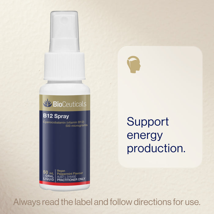 Bioceuticals B12 Spray 50ml Oral Liquid