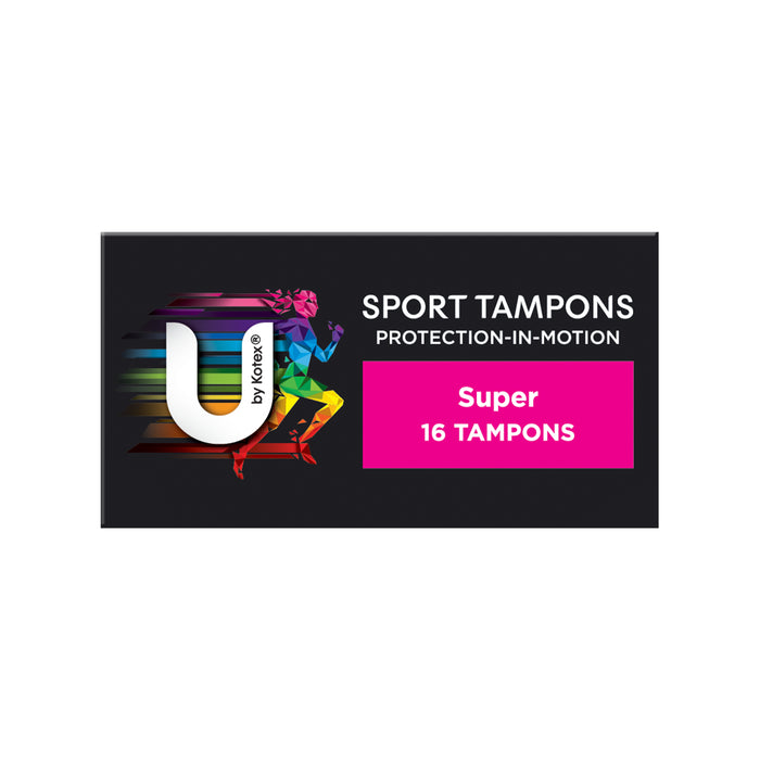 U By Kotex Sport Tampons Super 16