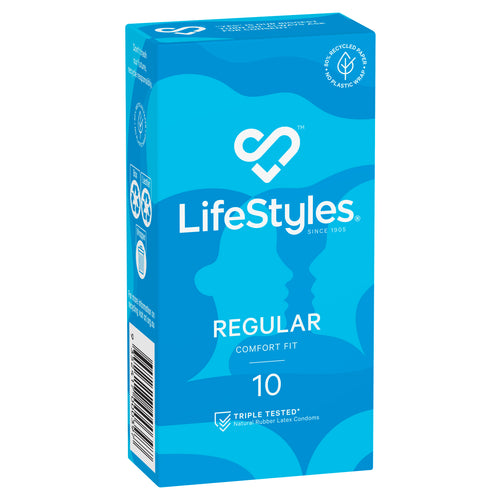 Ansell Lifestyles Condoms  Regular 10 Pack