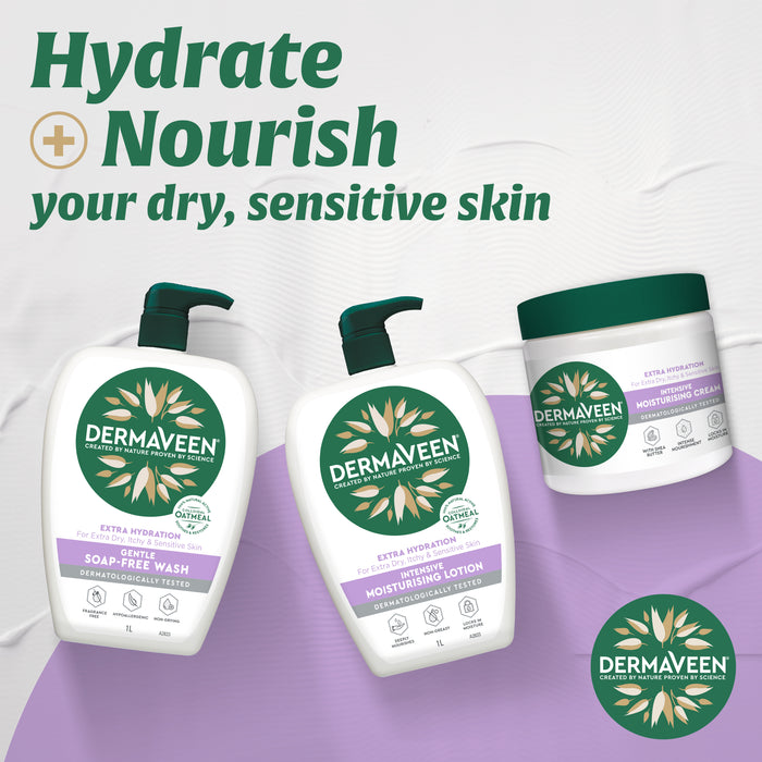 Dermaveen Extra Gentle Soap Free Wash 1 Litre.