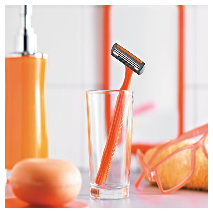 BIC 3 Sensitive Twin Blade Disposable Razors 8 Pack
