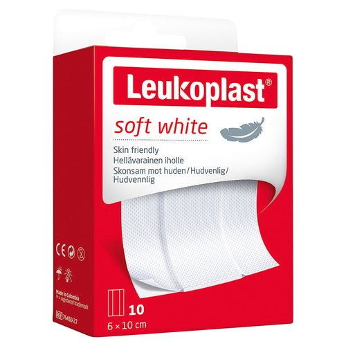 Leukoplast Soft 6cm x 10cm Pre-Cut Box 10