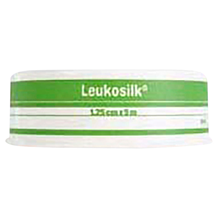 LEUKOSILK Plastic Snap Ring 1.25cm x 5m Box/24.